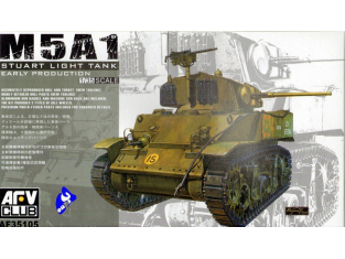 AFV maquette militaire 35105 US M5A1 STUART 1/35