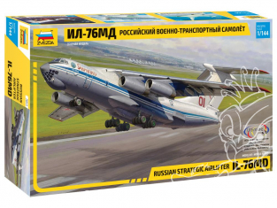 Zvezda maquette avion 7011 Iliouchine Il-76MD 1/144