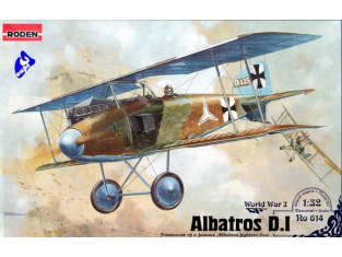 Roden maquettes avion 614 ALBATROS D.I 1/32