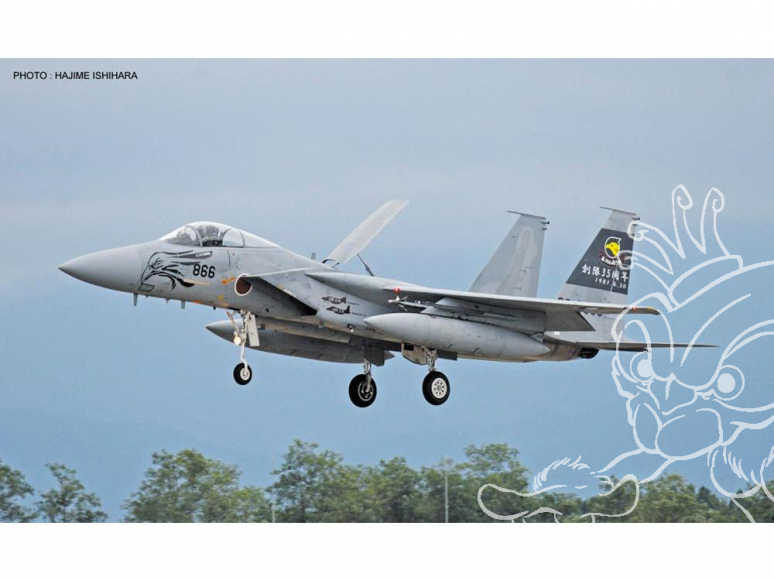 Hasegawa maquette avion 02226 F-15J Eagle "306sq 35th Anniversary" Limited Edition 1/72