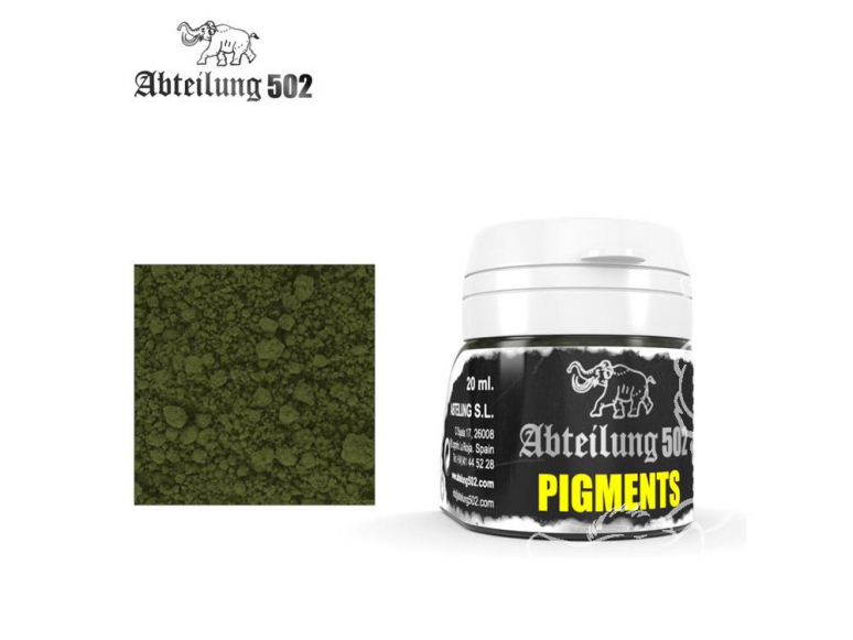 Abteilung 502 048 PIGMENTS MOUSSE VERTE DÉLAVÉE 20ML