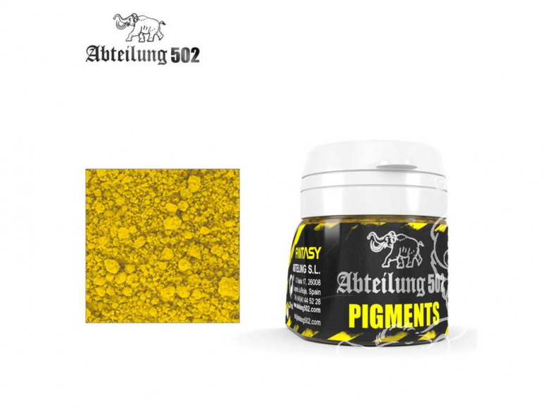 Abteilung 502 617 FANTASY-PIGMENTS JAUNE SOUFFRE 20ML