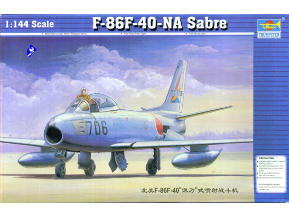 Trumpeter maquette avion 01320 F-86F-30 SABRE 1/144
