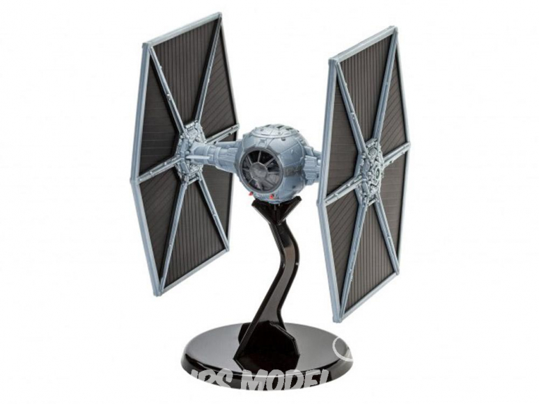 Revell maquette Star Wars 06051 set TIE Fighter (40 Years Star Wars) inclus colle et peinture 1/65