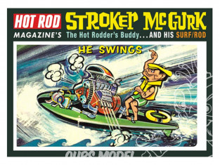 MPC maquette bateau 873 Stroker McGurk Surf Rod