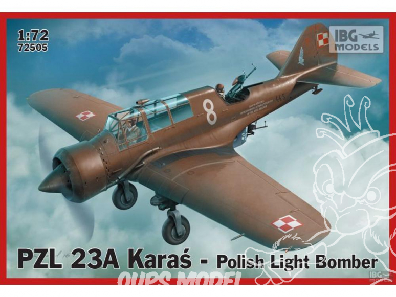 IBG maquette avion 72505 PZL 23A Karas 1/72