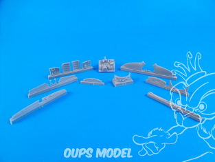 Cmk kit d'amelioration 7371 Set de moteurs pour Harrier GR.9A Airfix 1/72