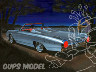 AMT maquette voiture 0682 Ford Thunderbird 1962 1/25