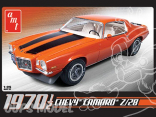 AMT maquette voiture 0635 Chevy Camaro Z28 1970 1/25