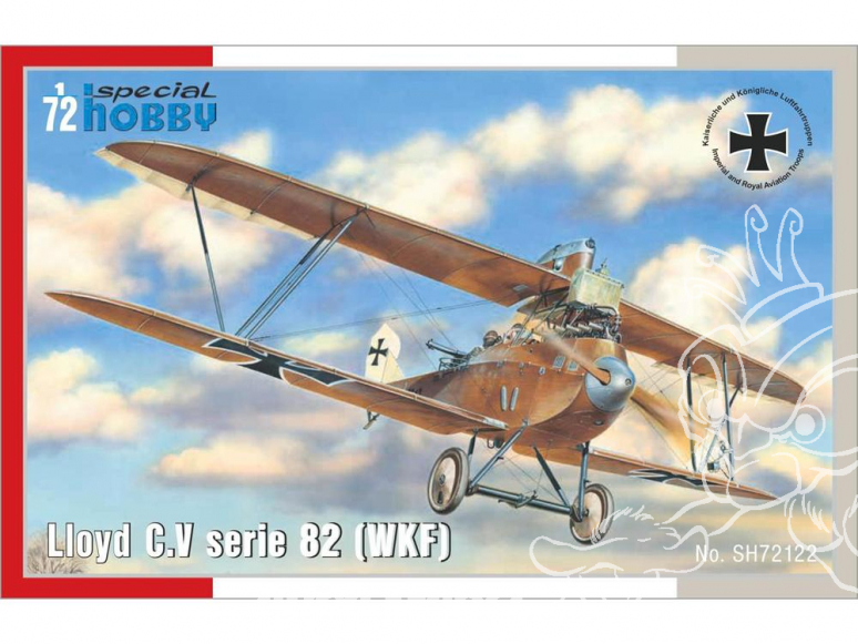 Special Hobby maquette avion 72122 LLOYD C.V SERIE 82 1917 1/72