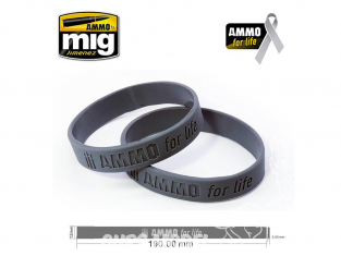 MIG 8021 Bracelet Ammo for life 190mm