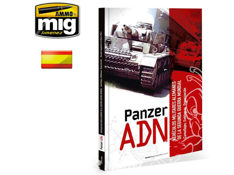 MIG librairie 6036 Panzer ADN (Espagnol) - Véhicules Allemands de la WWII