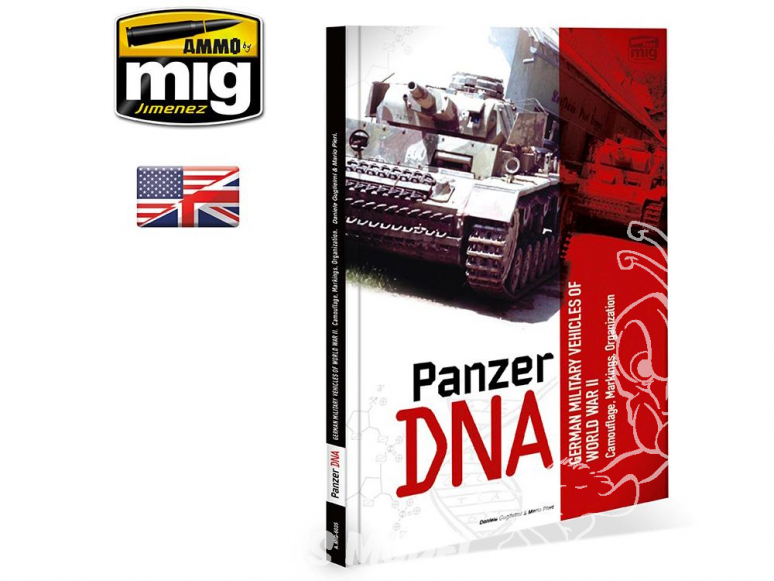 MIG librairie 6035 Panzer DNA (Anglais) - Véhicules Allemands de la WWII