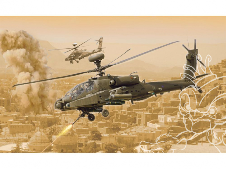 ITALERI maquette helico 2748 AH-64D Longbow Apache 1/48