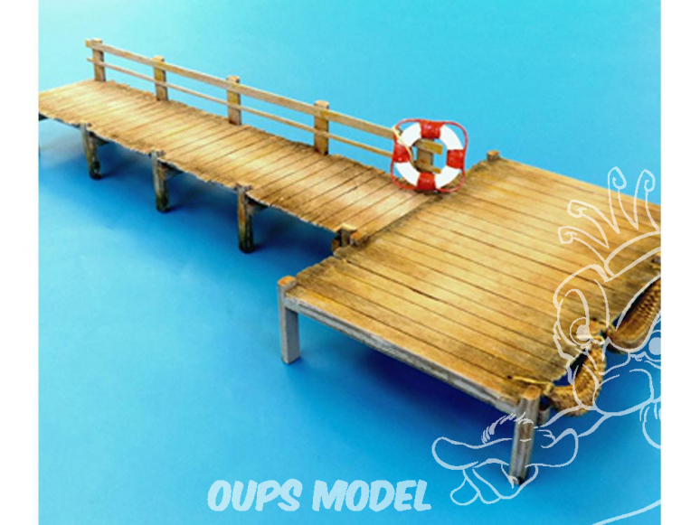 Plus Model 500 jetée en bois 1/35