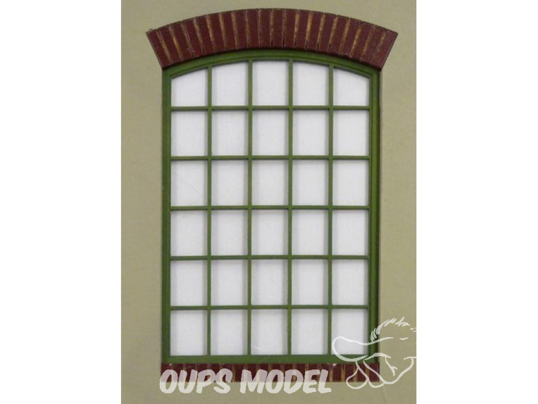 Plus Model 502 Fenetres d'atelier haut rond 1/35