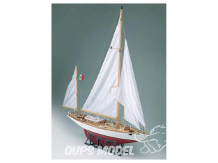 Corel bateaux bois SM26 Corsaro II Navire-école de la Marine Militaire Italienne 1/24