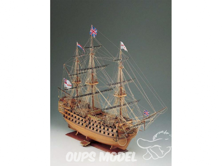 Corel bateaux bois SM23 H.M.S. Victory Navire anglais de 1er rang de 1805 1/98