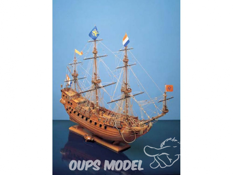 Corel bateaux bois SM40 Prins Willem Vaisseau hollandais du XVIIe siècle 1/100