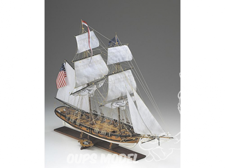 Corel bateaux bois SM61 Brick Americain eagle 1812 1/85