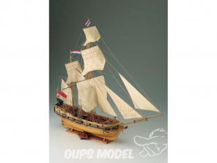 Corel bateaux bois SM16 Dolphyn Ketch corsaire hollandais de 1750 1/50