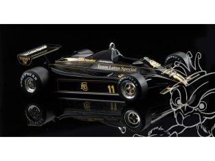 Ebbro maquette voiture 20019 Lotus Type 91 1982 GP de Belgique 1/20