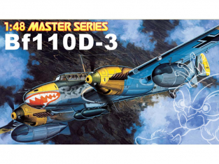 Cyber Hobby maquette avion 5555 Messerschmitt Bf 110 D-3 1/48