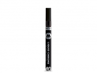 Molotow 703101 marqueur rechargeable Liquid Chrome pointe 1mm