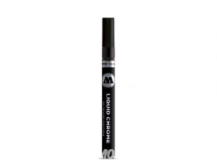 Molotow 703101 marqueur rechargeable Liquid Chrome pointe 1mm