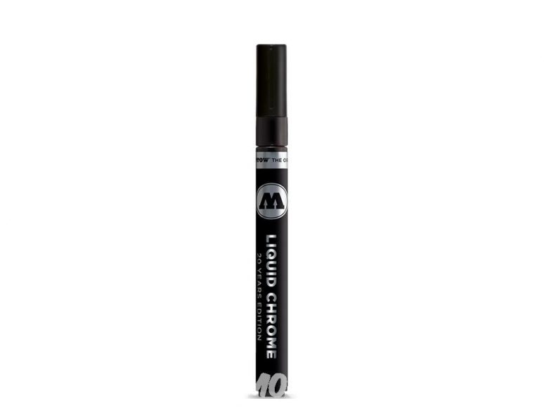 Molotow 703101 marqueur rechargeable Liquid Chrome pointe 1mm