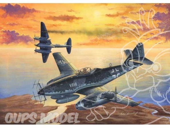 Hobby Boss maquette avion 80374 Me 262 A-1a/U2 (V056) 1/48