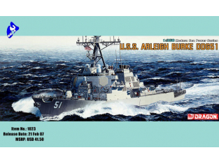 DRAGON maquette bateau 1023 USS Arleigh Burke 1/350