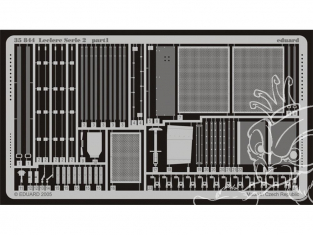 Eduard photodecoupe militaire 35844 Leclerc Series 2 Tamiya 1/35