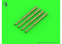 Master Model AM-72-111 A-1 Skyraider Canons 20mm et tube pitot 1/72