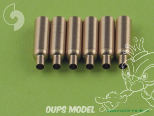 Master Model AM-48-025 P-40 E - N Fairings with blast tubes pour Browning calibre .50 x6 1/48