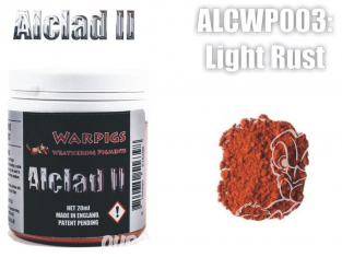 Pigments Alclad II Warpigs ALCWP003 Pigments Rouille legere 20ml