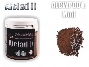 Pigments Alclad II Warpigs ALCWP004 Pigments Boue 20ml