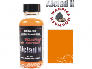 Washes Alclad II Hogwash ALCHW008 Rouille légére Stries et Taches 30ml