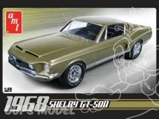 AMT maquette voiture 0634 Shelby GT500 1968 1/25