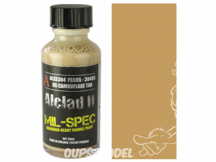 Peinture enamel Alclad II Mil-Spec ALCE304 Utilisation a l'aerographe Camouflage U.S. terre 30ml 