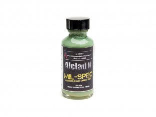 Peinture enamel Alclad II Mil-Spec ALCE601 Utilisation a l’aérographe camouflage Israélien vert pale 30ml