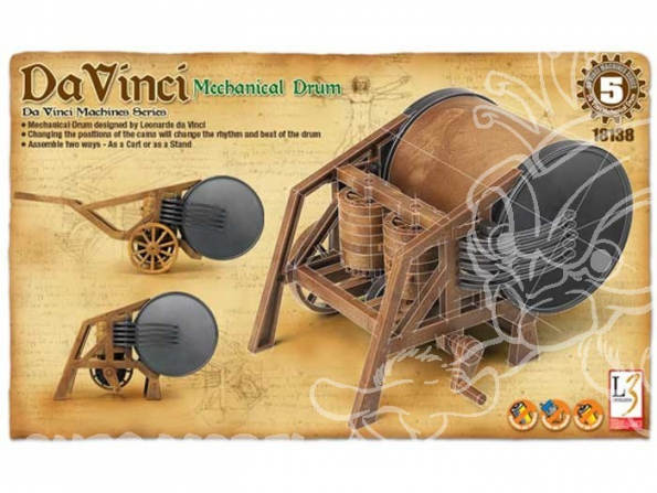 Academy maquette Da Vinci 18138 tambour mécanique