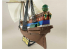 Lindberg maquette bateau HL219 Jolly Roger Series: Satisfaction of Captaine Morgan 1/130