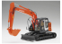 Hasegawa maquette travaux public 66001 HITACHI EXCAVATOR ZAXIS 135US 1/35