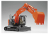 Hasegawa maquette travaux public 66001 HITACHI EXCAVATOR ZAXIS 135US 1/35