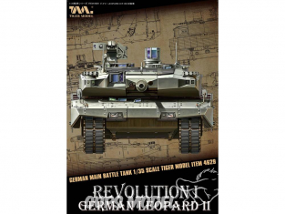 Tiger Model maquette militaire 4629 REVOLUTION I GERMAN LEOPARD II 1/35