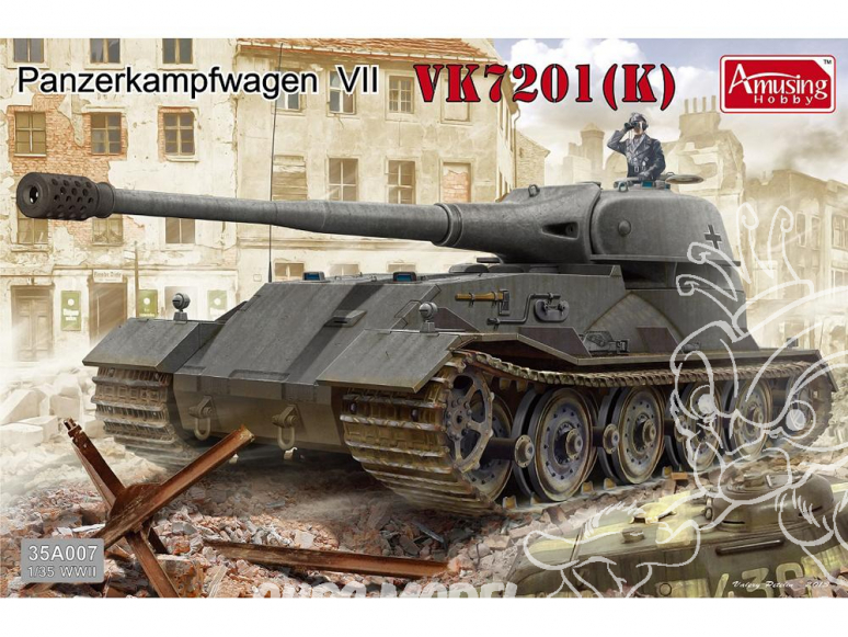 Amusing maquette militaire 35A007 Panzerkampfwagen VK7201K 1/35