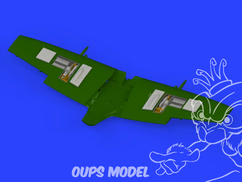 Eduard kit d'amelioration brassin 672153 Spitfire Mk.IXe Gun bays Eduard 1/72