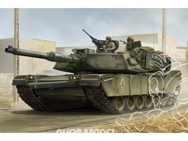 TRUMPETER maquette militaire 00926 Char US M1A1 AIM Abrams MBT 1/16