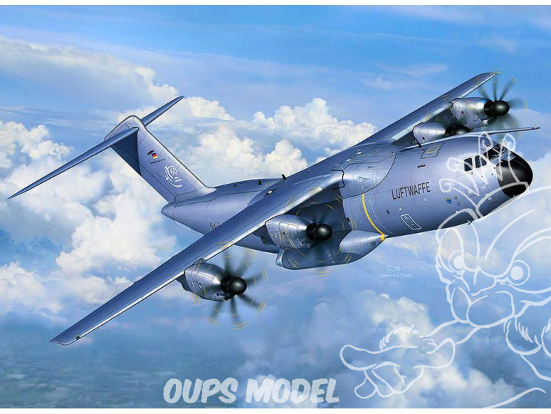 Revell maquette avion 03929 Airbus A400M Luftwaffe 1/72